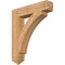 Ekena Millwork Thorton Arts & Crafts Smooth Bracket, Western Red Cedar, 5 1/2"W x 30"D x 34"H BKT06X30X34THR03SWR - alternate 1